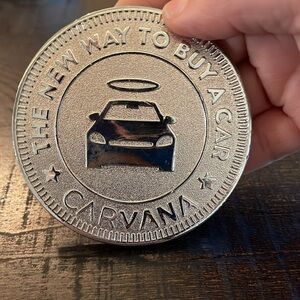 Carvana Car Token "The New Way To Buy A Car" 3 Inch Token